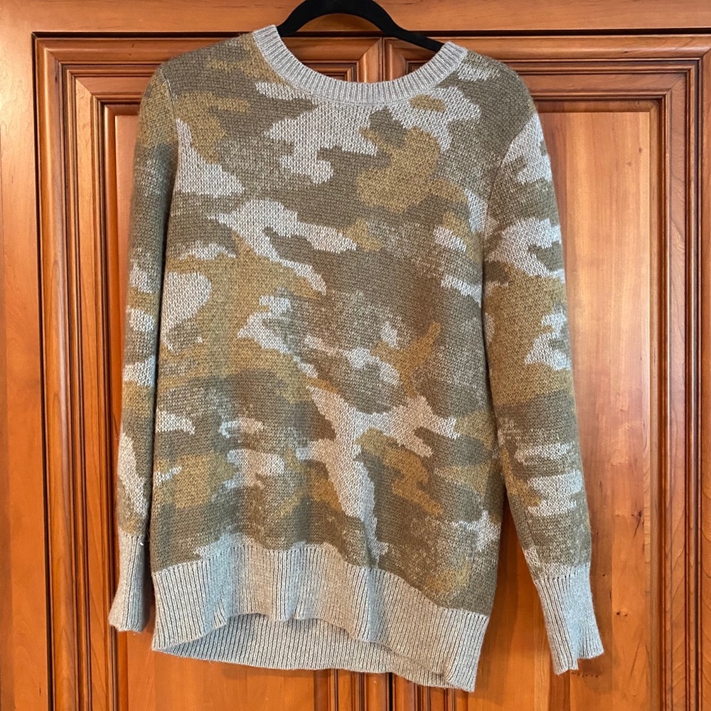 Banana Republic Camo Sweater